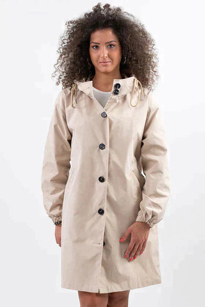Martina |  Chaqueta impermeable de elegancia clasica