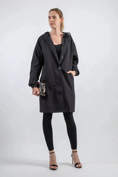 Martina |  Chaqueta impermeable de elegancia clasica