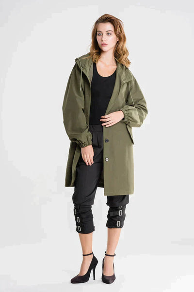 Martina |  Chaqueta impermeable de elegancia clasica