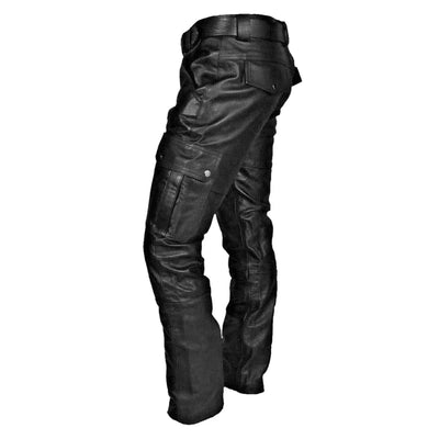 MARCOS | Pantalones de cuero, elegancia con un toque de rebeldia.