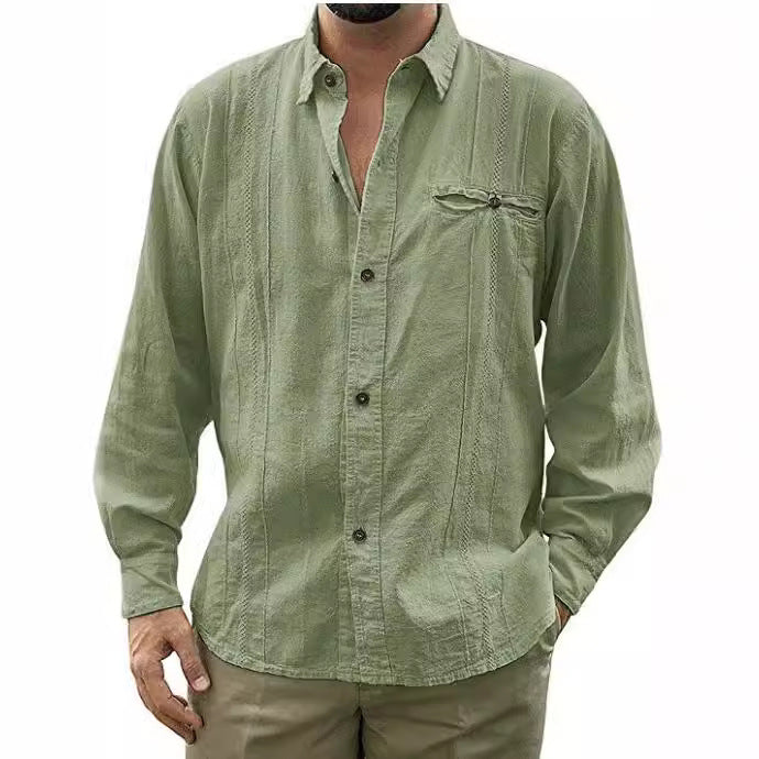ALBERTO| Camisa look informal, diseño clasico.