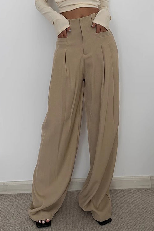 Pantalones Largos de pierna ancha.