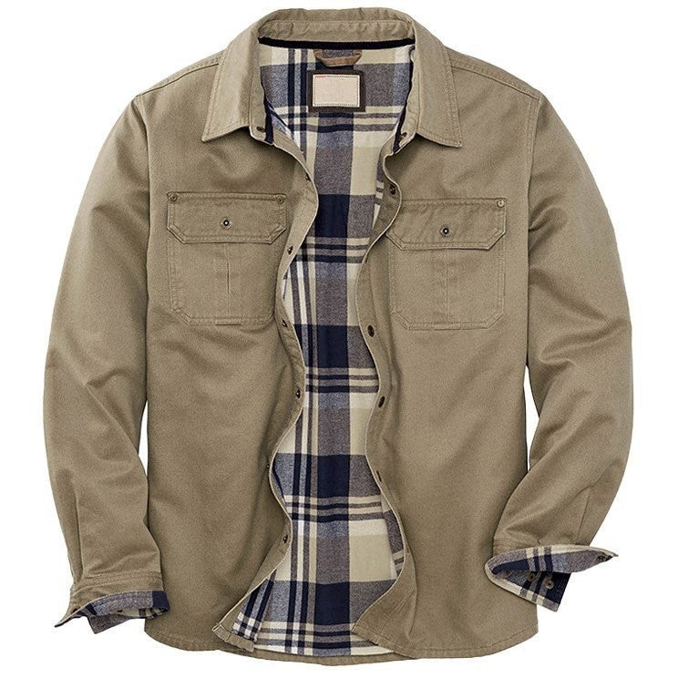 TONI|  Chaqueta de camionero encerada , prenda impermeable para todo tipo de clima