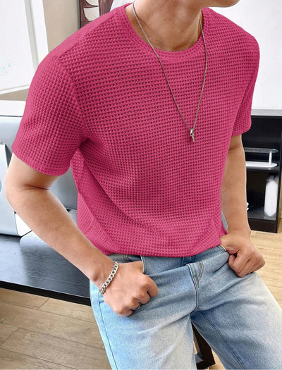 CARLOS| Camiseta casual holgada, tejido transpirable.
