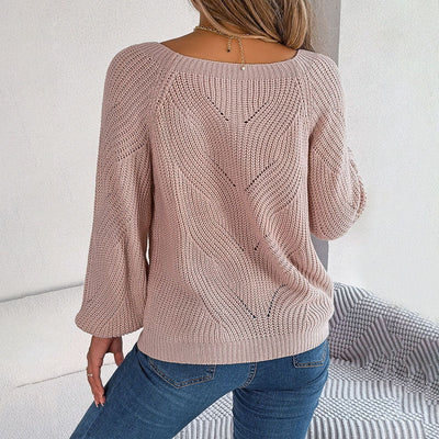 DORA| Jersey liso con escote cuadrado y botones decorativos