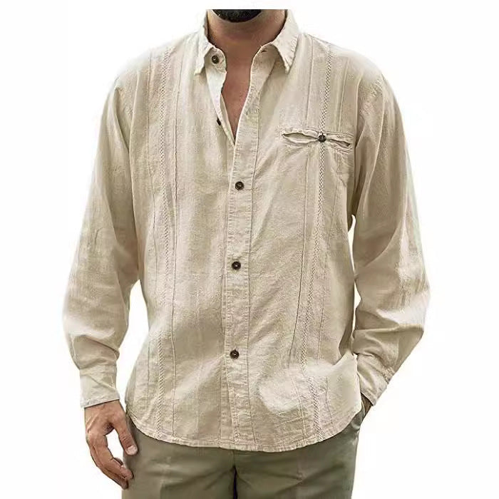 ALBERTO| Camisa look informal, diseño clasico.