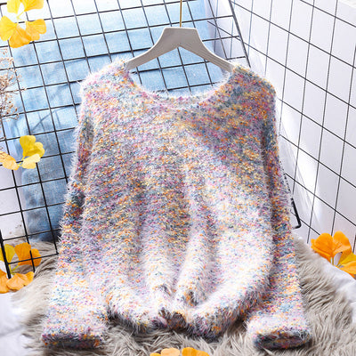 CARLA| Suéter con cuello en V , muy versatil y combinable