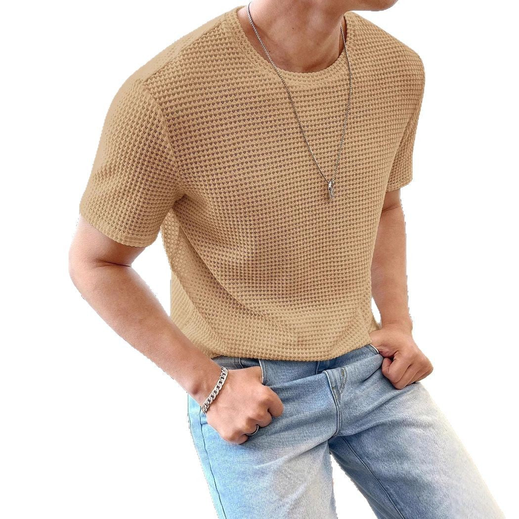 CARLOS| Camiseta casual holgada, tejido transpirable.