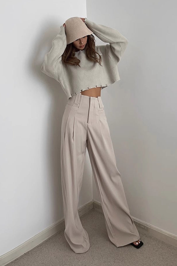 Pantalones Largos de pierna ancha.