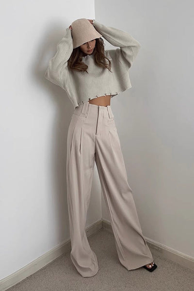 Pantalones Largos de pierna ancha.