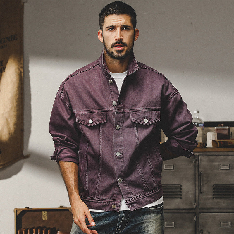 CARLOS| chaqueta vaquera estilo casual.