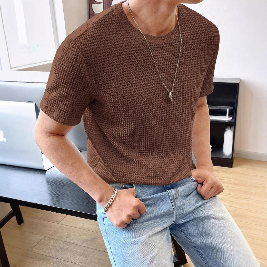 CARLOS| Camiseta casual holgada, tejido transpirable.