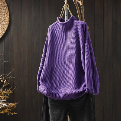 Sali, jersey en punto tricot.