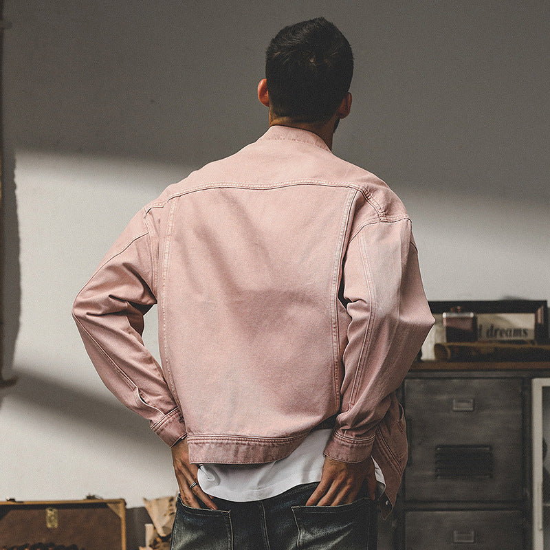 CARLOS| chaqueta vaquera estilo casual.
