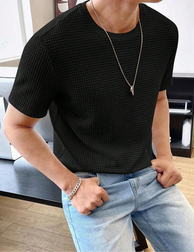 CARLOS| Camiseta casual holgada, tejido transpirable.