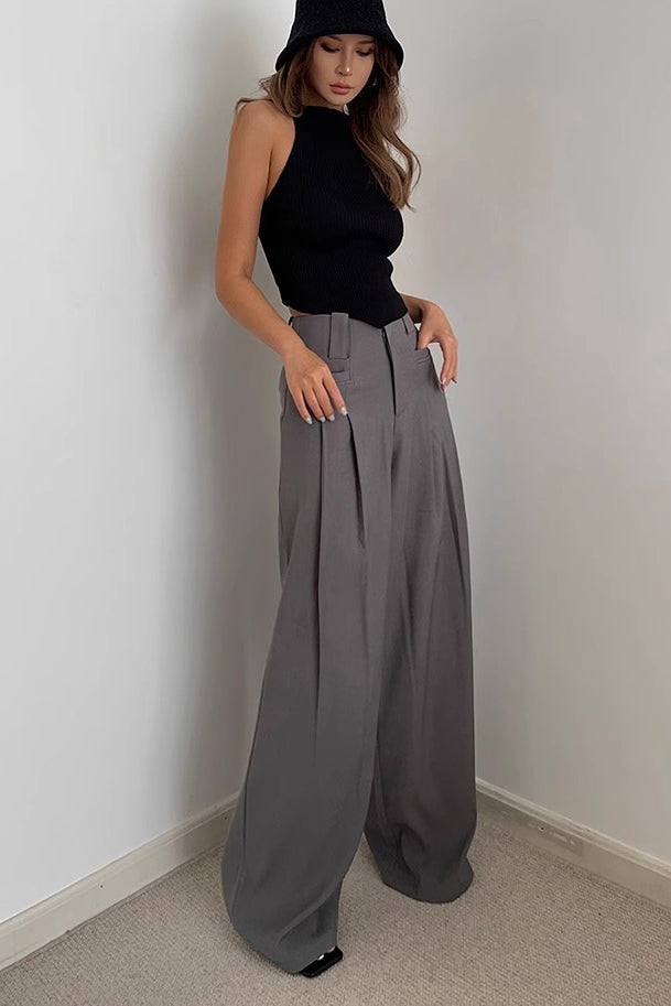 Pantalones Largos de pierna ancha.
