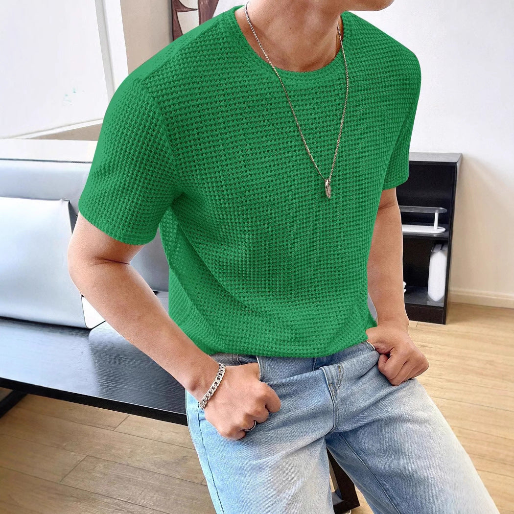 CARLOS| Camiseta casual holgada, tejido transpirable.