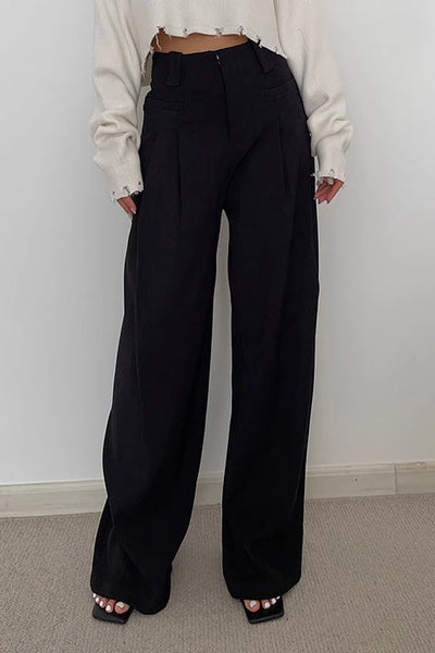 Pantalones Largos de pierna ancha.