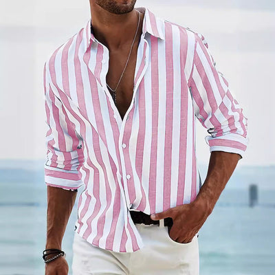 IVAN| Camisa de manga larga, casual y  holgada.