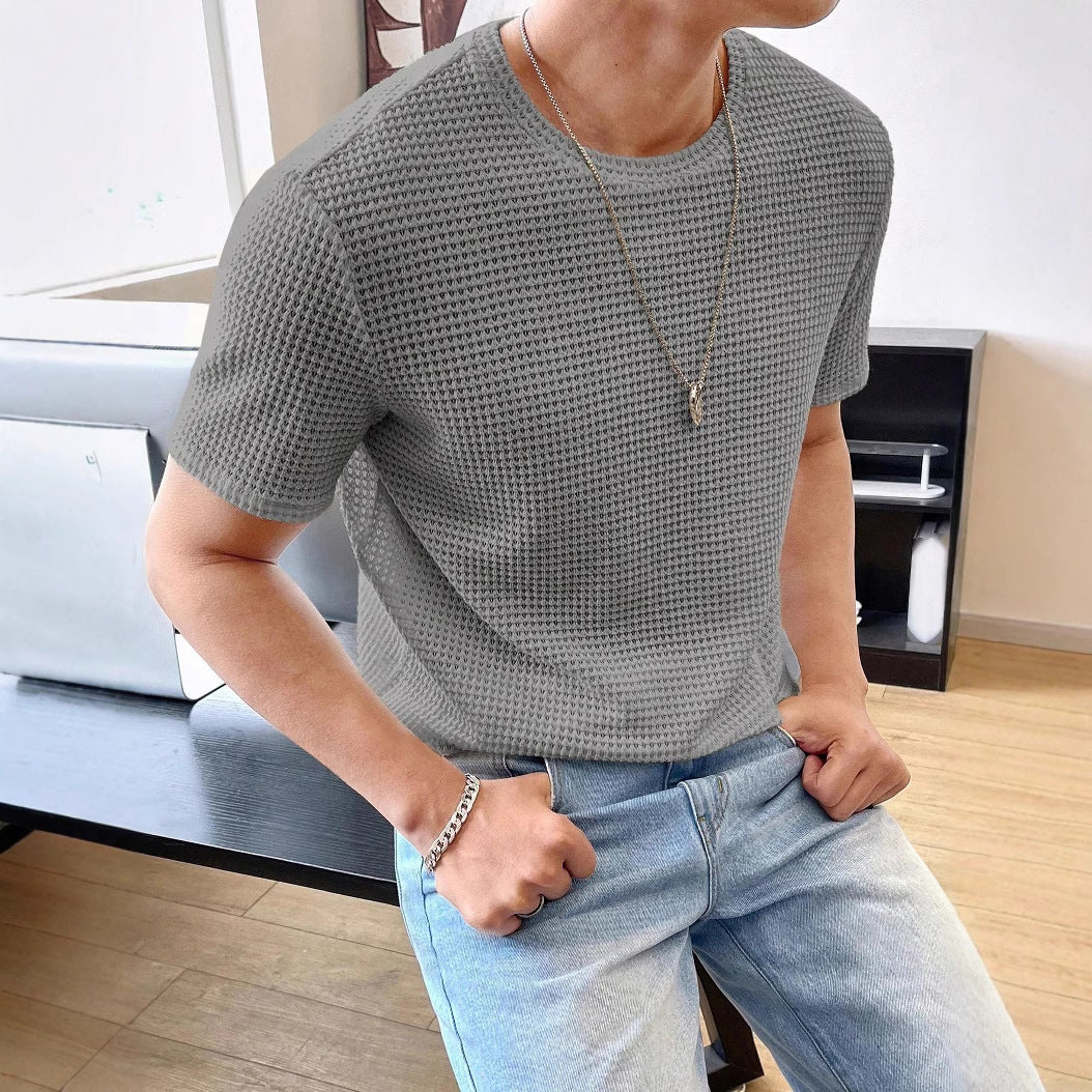 CARLOS| Camiseta casual holgada, tejido transpirable.