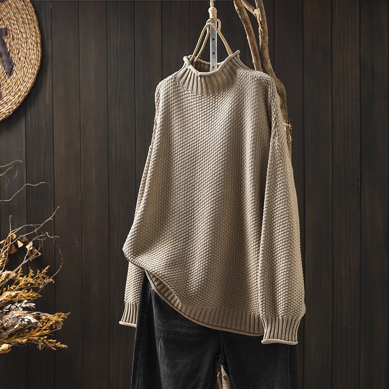Sali, jersey en punto tricot.