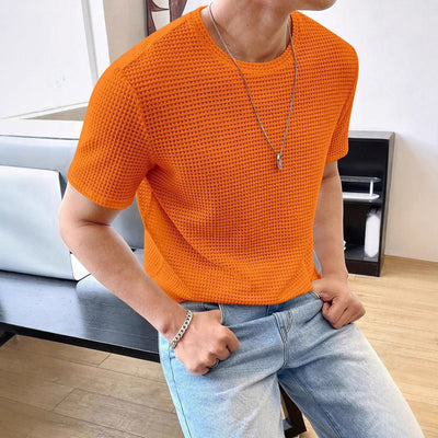 CARLOS| Camiseta casual holgada, tejido transpirable.