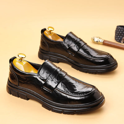 VICTOR| Mocasines de cuero para hombre –  Suela resistente y cómoda