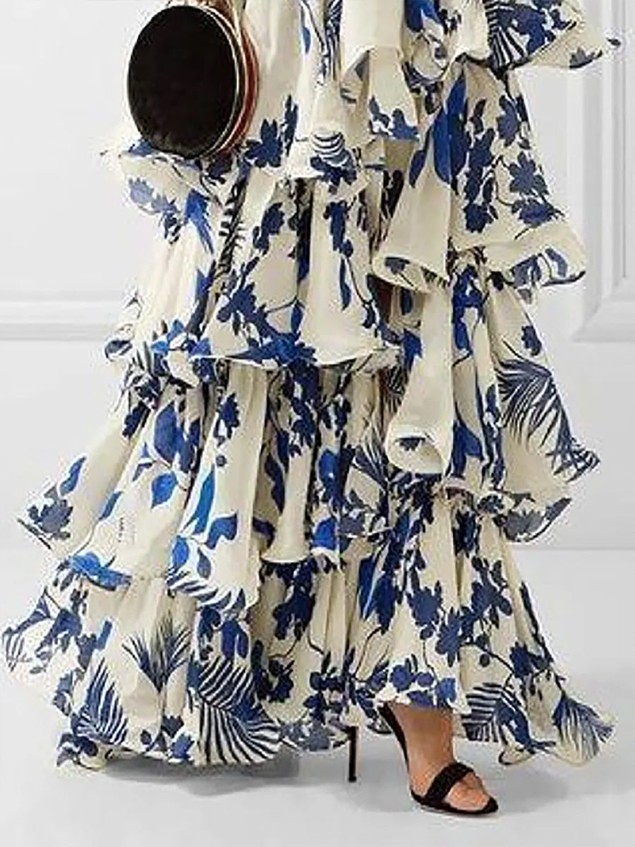 ANA| Vestido de fiesta bohemio.