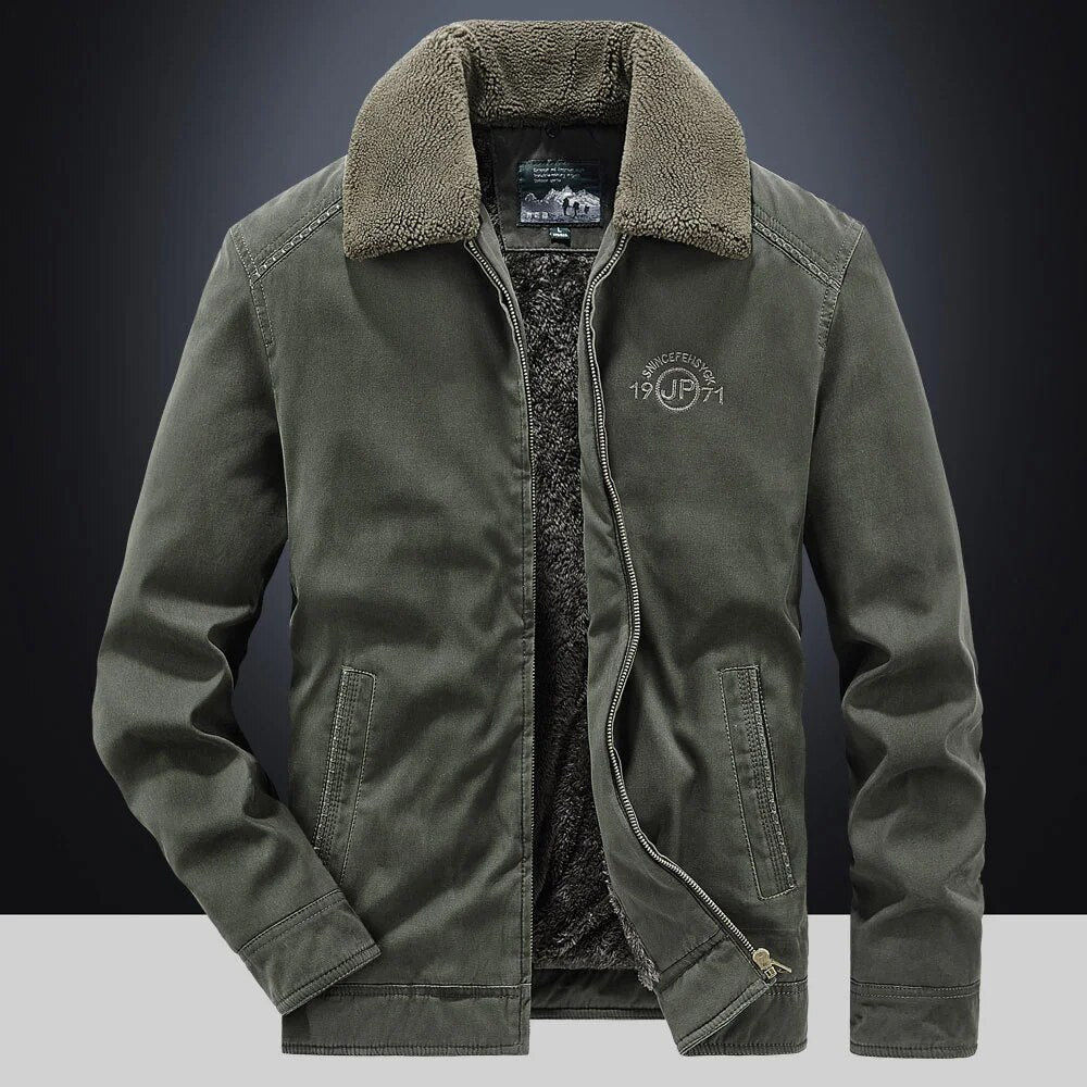ANDRES| chaqueta militar, con acolchado termico.