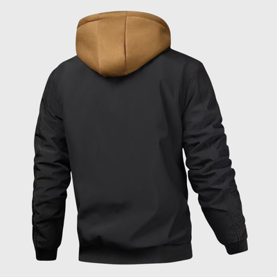 Chaqueta con capucha de la Fuerza Aérea con cremallera