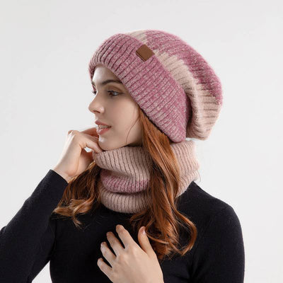 Set de gorro y bufanda para mujeres