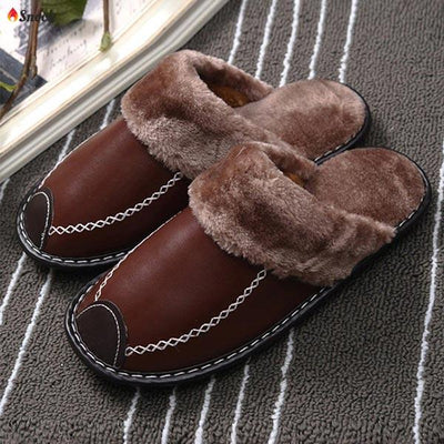 SNOOK® – PANTOFOLE TERMICHE IN PELLE