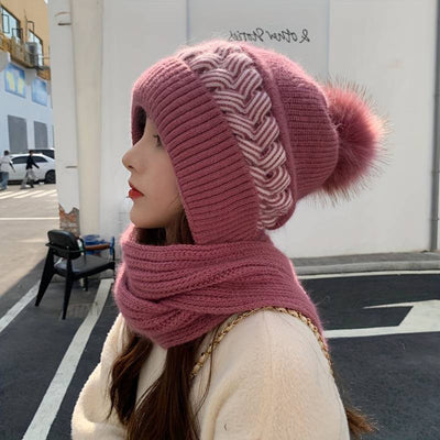 Set de gorro y bufanda para mujeres