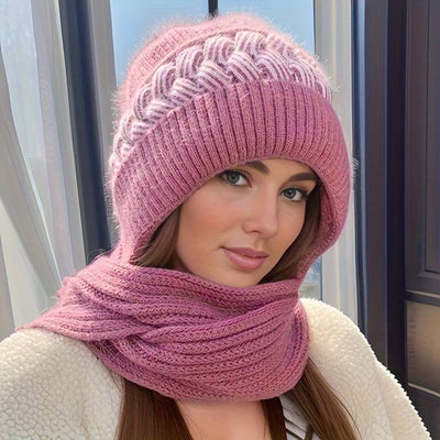 Set de gorro y bufanda para mujeres