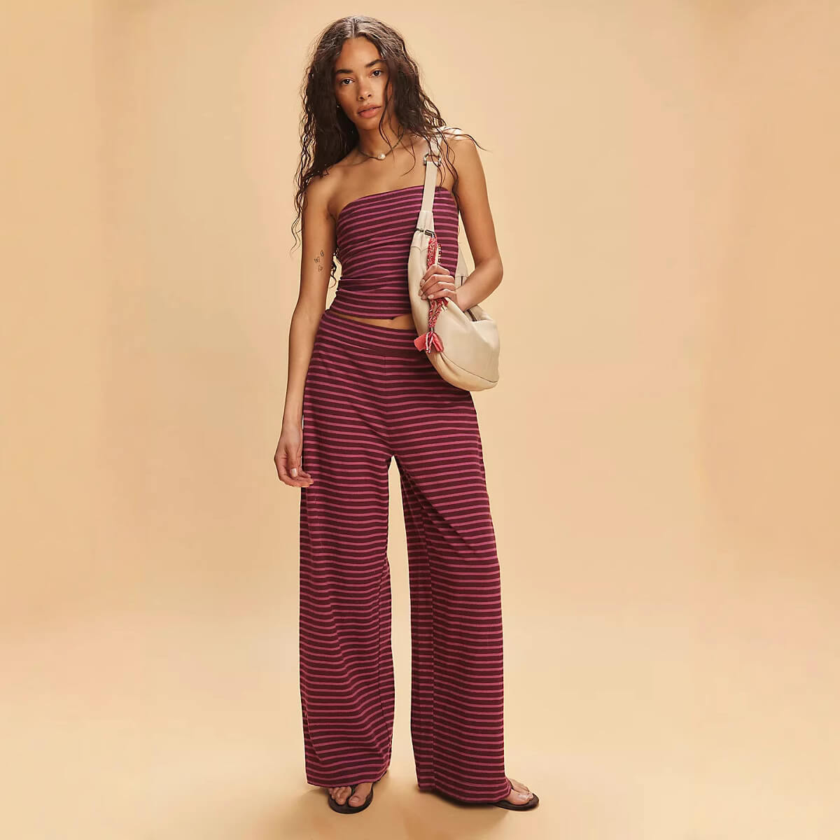 Corina | Conjunto de playa a rayas