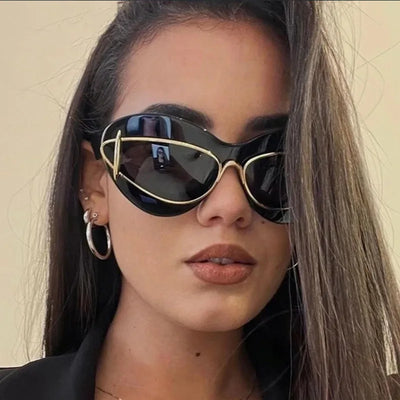 Gafas de sol tipo ojo de gato