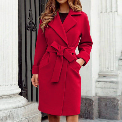 Susana | Vestido-chaqueta corte entallado con cinturon.