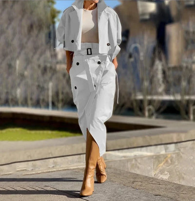 ELISA| Conjunto Elegante de Dos Piezas S-XXL