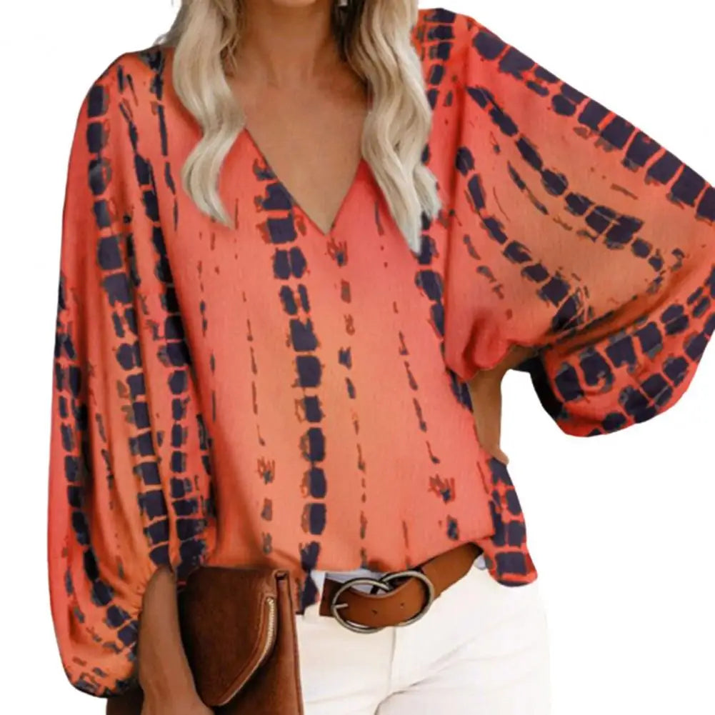 Blusa Estampada Tie Dye