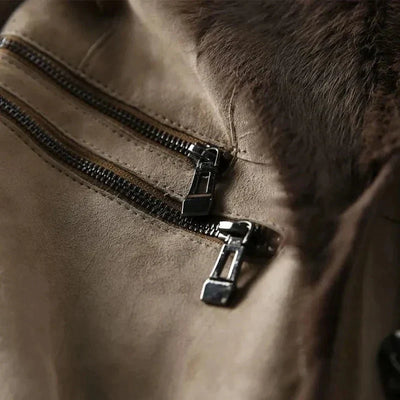 Angela| forrada con suave pelo y un lujoso interior afelpado