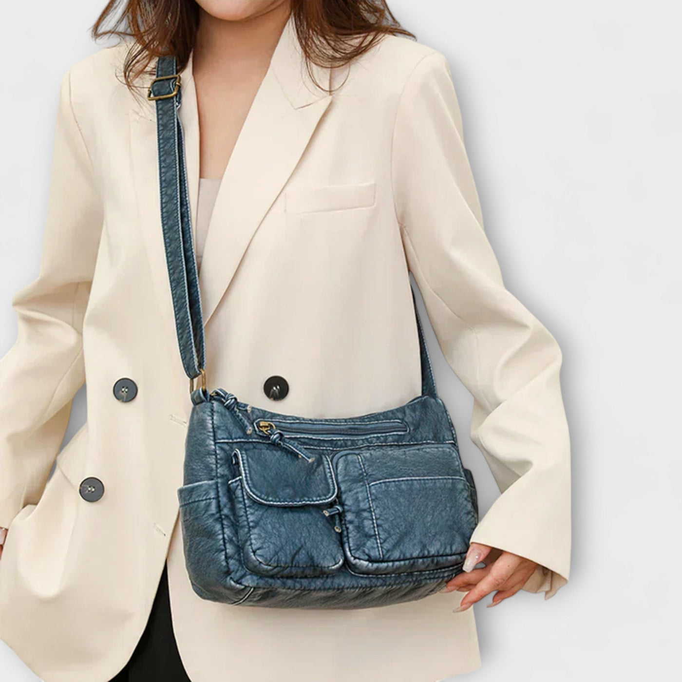Fanny™ - Elegante bolso de piel para mujer - Espacioso y versátil