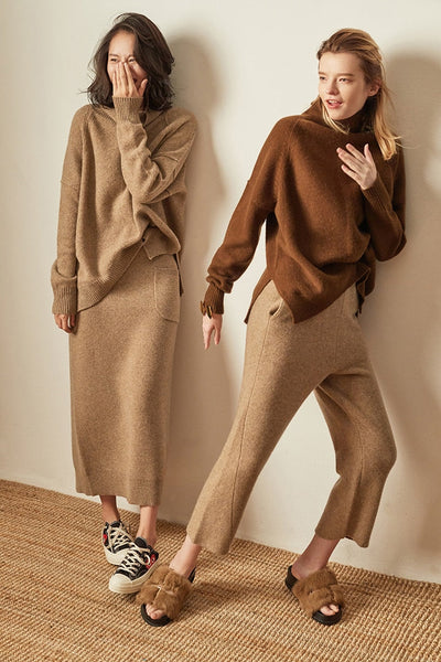 Sueter de invierno acogedor y con estilo.