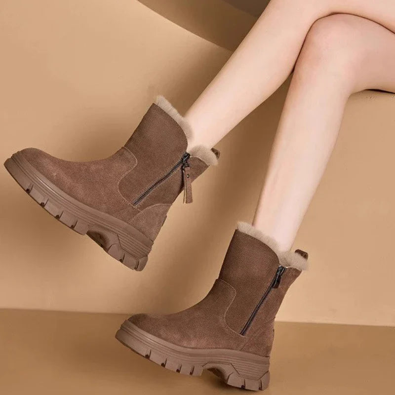 Bota Helena  confort y abrigo para dias frios