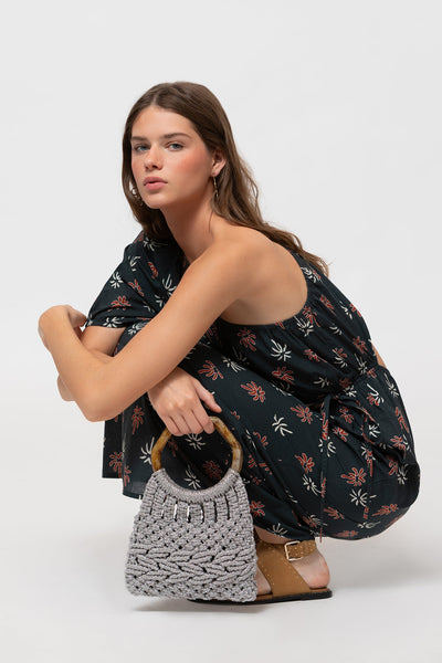 Bolso de macrame