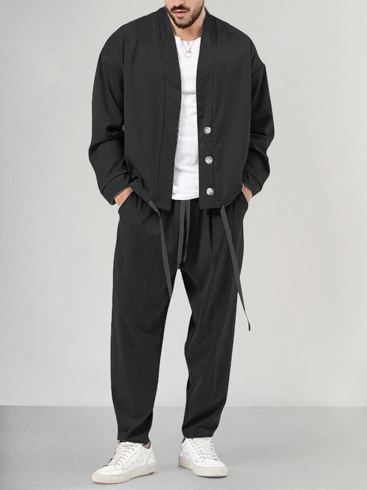 JAVI|  Conjunto minimalista de dos piezas para hombre
