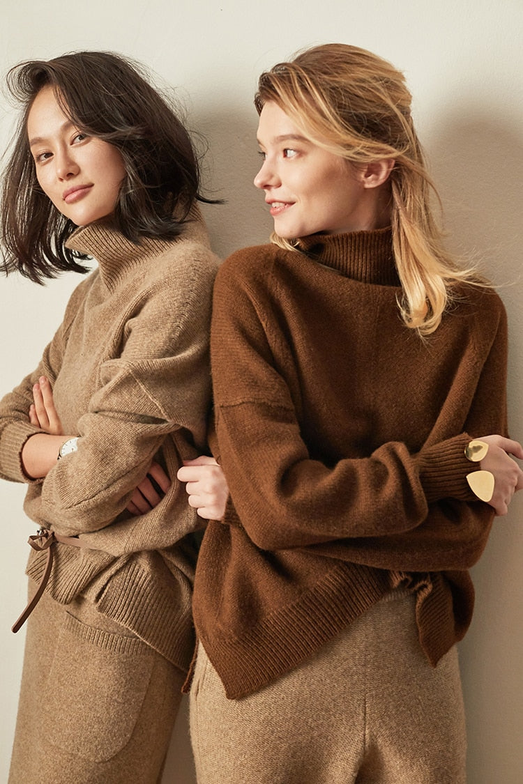 Sueter de invierno acogedor y con estilo.