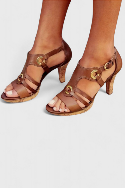 ALINA| Sandalias de Tacón Elegantes y Cómodas