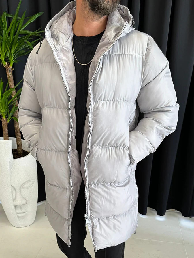 Chaqueta acolchada para hombre – Corte extragrande
