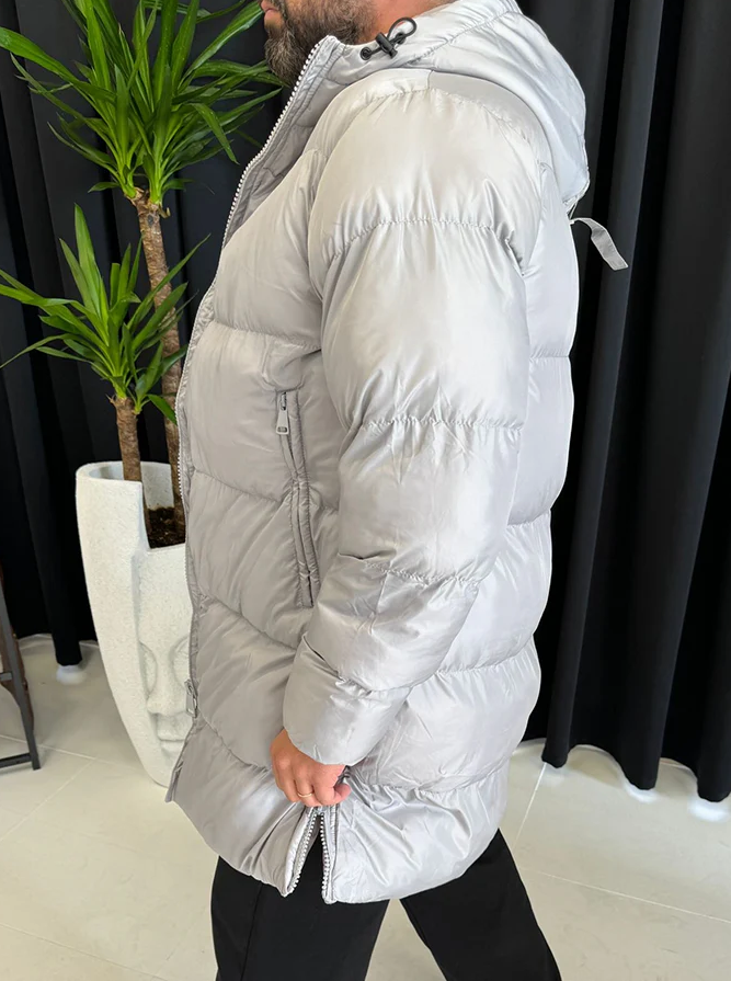 Chaqueta acolchada para hombre – Corte extragrande