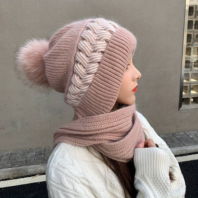 Set de gorro y bufanda para mujeres